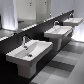 Laufen Pro Раковина подвесная 60х38 см, без отв., цвет белый. 8.1895.9.000.109.1-2