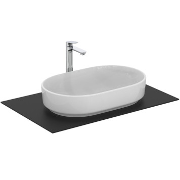 Ideal Standard i.life O Раковина овальная 60х38см, без отв., без перелива, цвет: белый. T573101-4