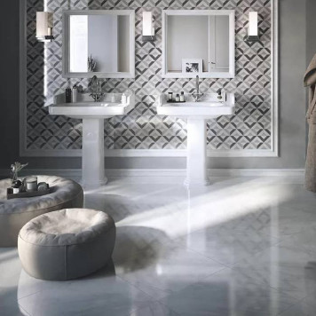 Kerama Marazzi Pompei Пьедестал для раковины, цвет: белый глянцевый-2