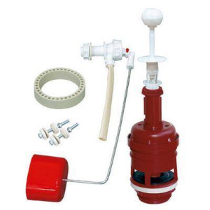 Арматура д/бачка набор б/под бел шток 1реж универ РБМ АС-2.1