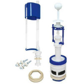 Арматура д/бачка набор н/под бел шток 1реж универ РБМ АС-6.1