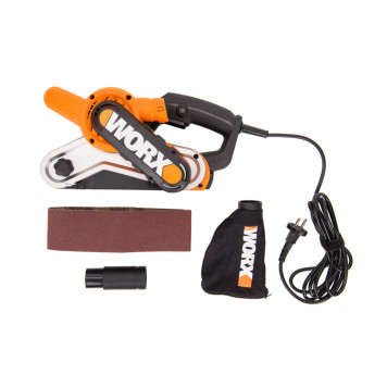Ленточная шлифмашина WORX WX661.1, 950Вт-5