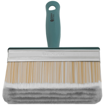 Макловица, искусственная светлая щетина, пластиковый корпус, полая ручка, мини 50 х 150 мм-4