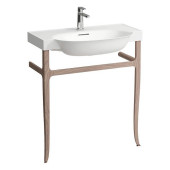 Laufen New Classic Консоль деревянная 80x48см, напольная, с раковиной на 1 отв., цвет: орех. 8.1385.5.000.104.1,  4.0607.2.085.629.1