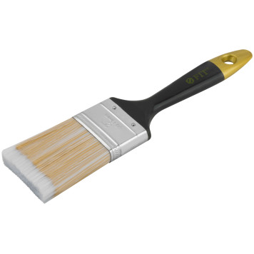 Кисть флейцевая Лайн, искусственная щетина, пластиковая ручка 2 (50 мм)-1