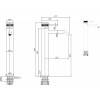 Allen Brau Priority Высокий смеситель для раковины, излив 14,8 см, цвет: хром 5.31A02-00