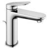 Duravit Wave Смеситель для раковины, 1 отв., с донным клапаном, цвет: хром. WA1020001010