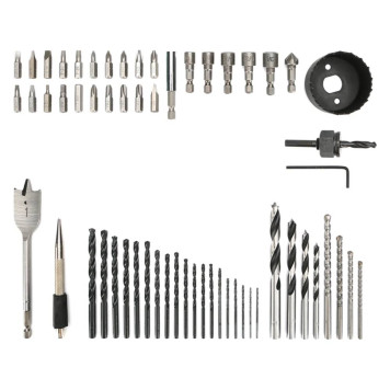 Набор сверл, бит и насадок Greenworks 60 предметов (кейс)-6