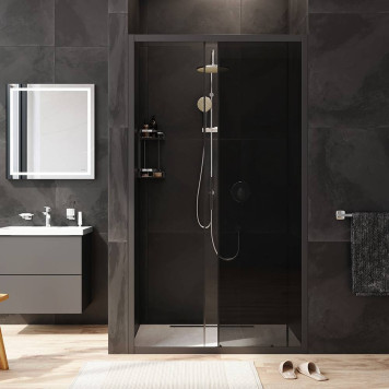 W90G-110-1-195BG Дверь душевая в нишу 110x195 см, раздвижная-2