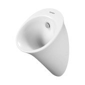 Duravit White Tulip Писсуар 32х34см., без смывного края, с вытяжкой, подача воды сзади, сток гориз., без мушки,с с HygieneGlaz, цвет: белый. 2817302000
