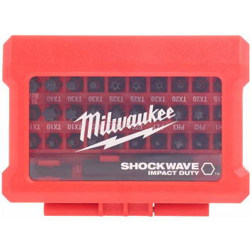 Набор бит Milwaukee SHOCKWAVE (32шт) (240)-2