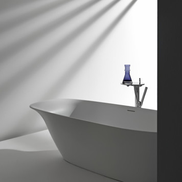 Laufen INO Ванна 180x80x52см, отдельностоящая, с слив-переливом, материал: композит, цвет: белый. 2.3030.2.000.000.1-3