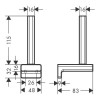 Hansgrohe AddStoris Держатель запасного рулона т/б, цвет: полированное золото