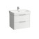 Laufen Base Тумба подвесная 70x46.5см, с раковиной, с 2 выдвиж. ящиками, цвет: белый матовый