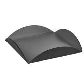 ADJ Подставка для сервировки 20x20см., натуральная кожа, цвет: серый/черный ADJ Подставка для сервировки 20x20см., натуральная кожа, цвет: серый/черный