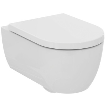 Ideal Standard Blend Curve Унитаз подвесной 54х36см., безободковый с технологией смыва RimLS+reg;, цвет: белый. T465501-1