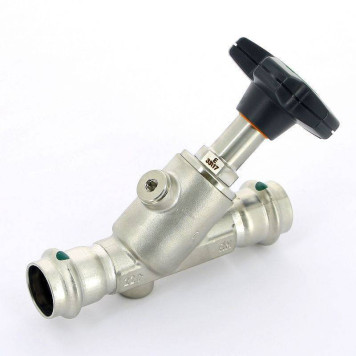 Вентиль пресс наклонный SC-Contur EASYTOP INOX VIEGA 22 нержавеющая сталь-2