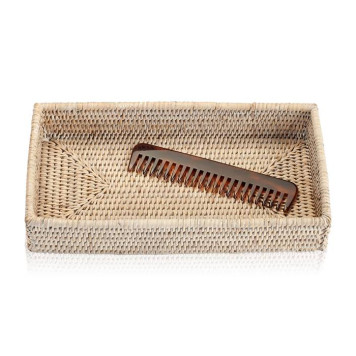Decor Walther Basket Tab2 Лоток универсальный 30x16см, настольный, цвет: ротанг светлый. 0932091