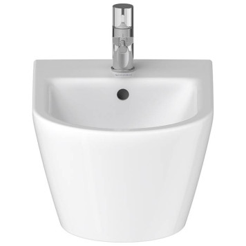 Duravit D-Neo Биде подвесное 37x54см., с переливом, 1 отв., цвет: белый. 2295150000-3