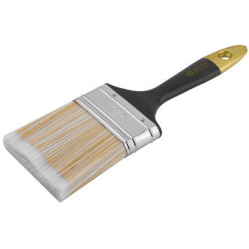 Кисть флейцевая Лайн, искусственная щетина, пластиковая ручка 3 (75 мм)-1