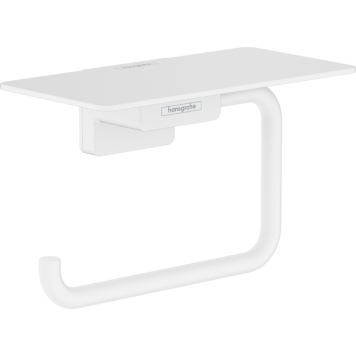 HG 41 772 700 AddStoris Держатель туалетной бумаги с полкой 150х80 мм, металл 41772700