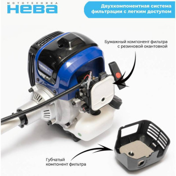Триммер бензиновый Нева BCK536U PRO-24