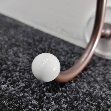 Devon Devon Dorothy Вешалка-крючок подвесной, цвет: состаренная медь/белый-2