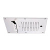 Carimali MyDream Верхний душ 450х300 мм, потолочный, 121 форсунка, 3 потока воды: дождь, каскад, распылители, 2 й каскад, хромотерапия, цвет: хром. 23079XN/S-CRX, 0P001-CR