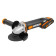 Угловая шлифмашина аккумуляторная WORX WX803, 20В, 125 мм, 1*2,0Ач + 1*4,0 Ач, кейс