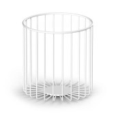 Decor Walther DW 220 Ведро для мусора, напольное, цвет: белый матовый . 0859250