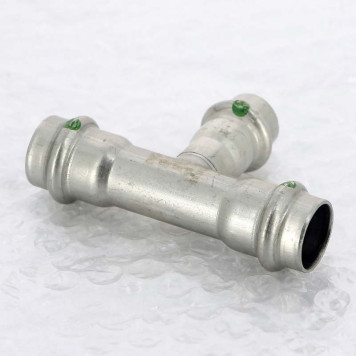 Тройник пресс нержавеющая сталь Sanpress Inox VIEGA 18х15х18-2