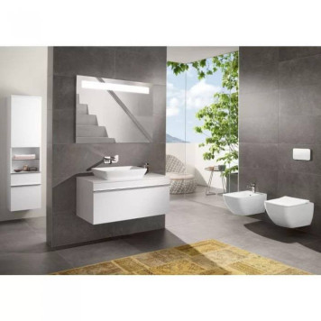 VilleroyBoch Venticello Биде подвесное 37.5х56х28.5см., 1 отв., цвет: альпийский белый. 44110001-7