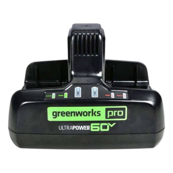 Устройство зарядное двухпортовое Greenworks 60V, 10А-1