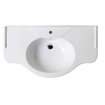 AZZURRA GIUNONE Раковина-консоль 112х62х6 см, 1 отв., цвет: белый