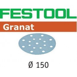 Шлифовальная бумага FESTOOL Granat STF  D150/48 P150 GR 1X (575165/1)