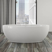 KNIEF Oval  Ванна отдельностоящая 180x95x62.5 см, без слива-перелива, цвет: белый. 0100-091-06,  0100-080-06