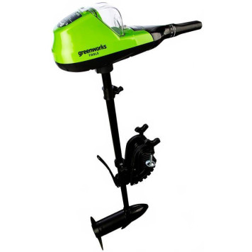 Мотор лодочный аккумуляторный Greenworks 40В 55lbs-1