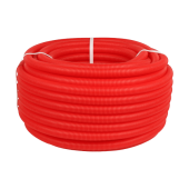 Труба защитная гофрированная Smart Install тип: SI-GPER D40хd35 для труб ∅32 красная. SI-GPER-40RED30-R