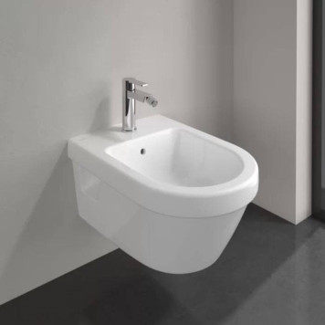VilleroyBoch Architectura Биде подвесное 37х53х26.5см., 1 отв., цвет: альпийский белый. 54840001-5