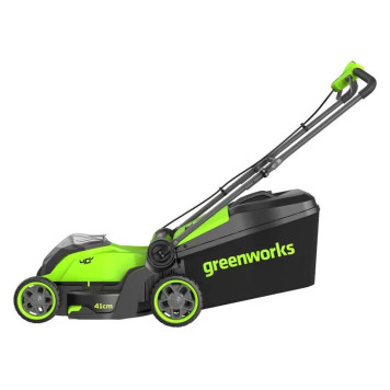 Газонокосилка аккумуляторная Greenworks GD40LM411, 40V ( без АКБ и ЗУ)-1