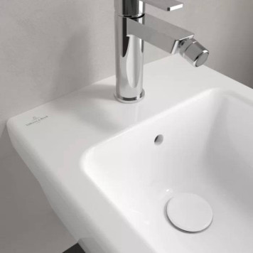 VilleroyBoch Architectura Биде подвесное 37х53х26.5см., 1 отв., цвет: альпийский белый. 54840001-8