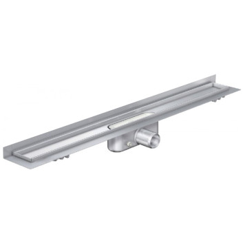 Aco 9010.88.10 Душ. канал 885 мм Showerdrain C нерж.сталь - г.выпуск DN50, сифон 92 мм, верт.фланец 408759