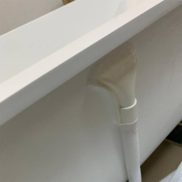 Knief Shape Ванна 170x70x60cм., встраиваемая, click-clack, цвет: белый матовый-6