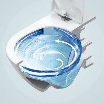 Villeroy Boch Subway 3 Унитаз подвесной, безободковый, сиденье-в комплекте SoftClosing, CeramicPlus, цвет: альпийский белый-7