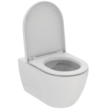 Ideal Standard Ellisse Унитаз подвесной, безободковый, с сиденьем, цвет: белый. T569201-2