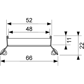 TECE Лоток plate II, 700 мм, основа для плитки, с полированным видимым краем, нержавеющая сталь. 600772-2