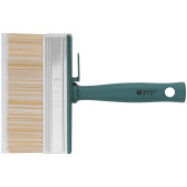 Макловица, искусственная светлая щетина, пластиковый корпус, полая ручка, мини 50 х 150 мм