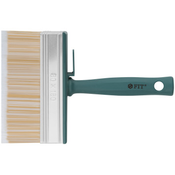 Макловица, искусственная светлая щетина, пластиковый корпус, полая ручка, мини 50 х 150 мм