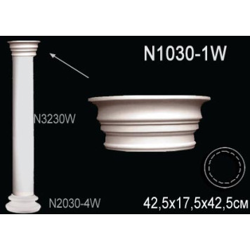 Капитель колонны N1030-1W