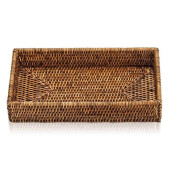 Decor Walther Basket Tab2 Лоток универсальный 30x16см, настольный, цвет: ротанг темный. 0932092